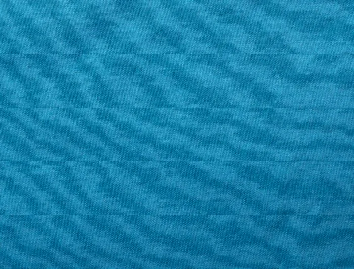 Bomullsnett, 140 g/m², nærbilde av stoffet – lyseblått
