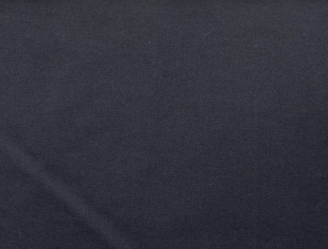 Bomullsnett, 140 g/m², nærbilde av stoffet – marineblått