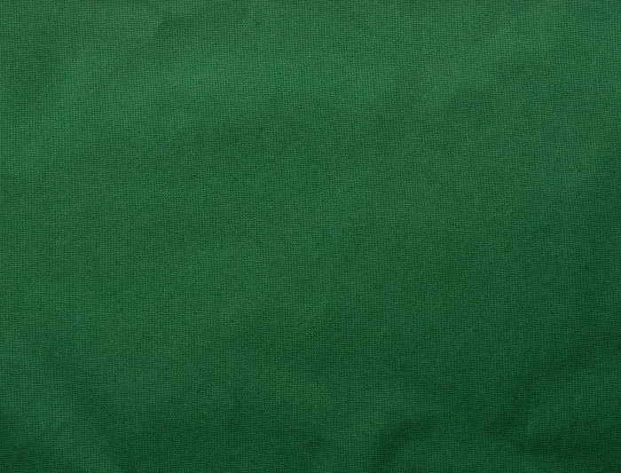 Bomullsnett, 140 g/m², nærbilde av stoffet – mørkegrønt