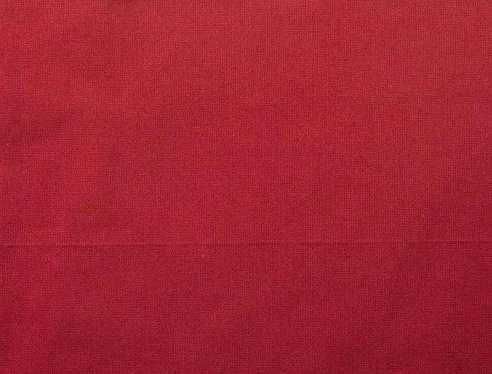 Bomullsnett, 140 g/m², nærbilde av stoffet – rødt