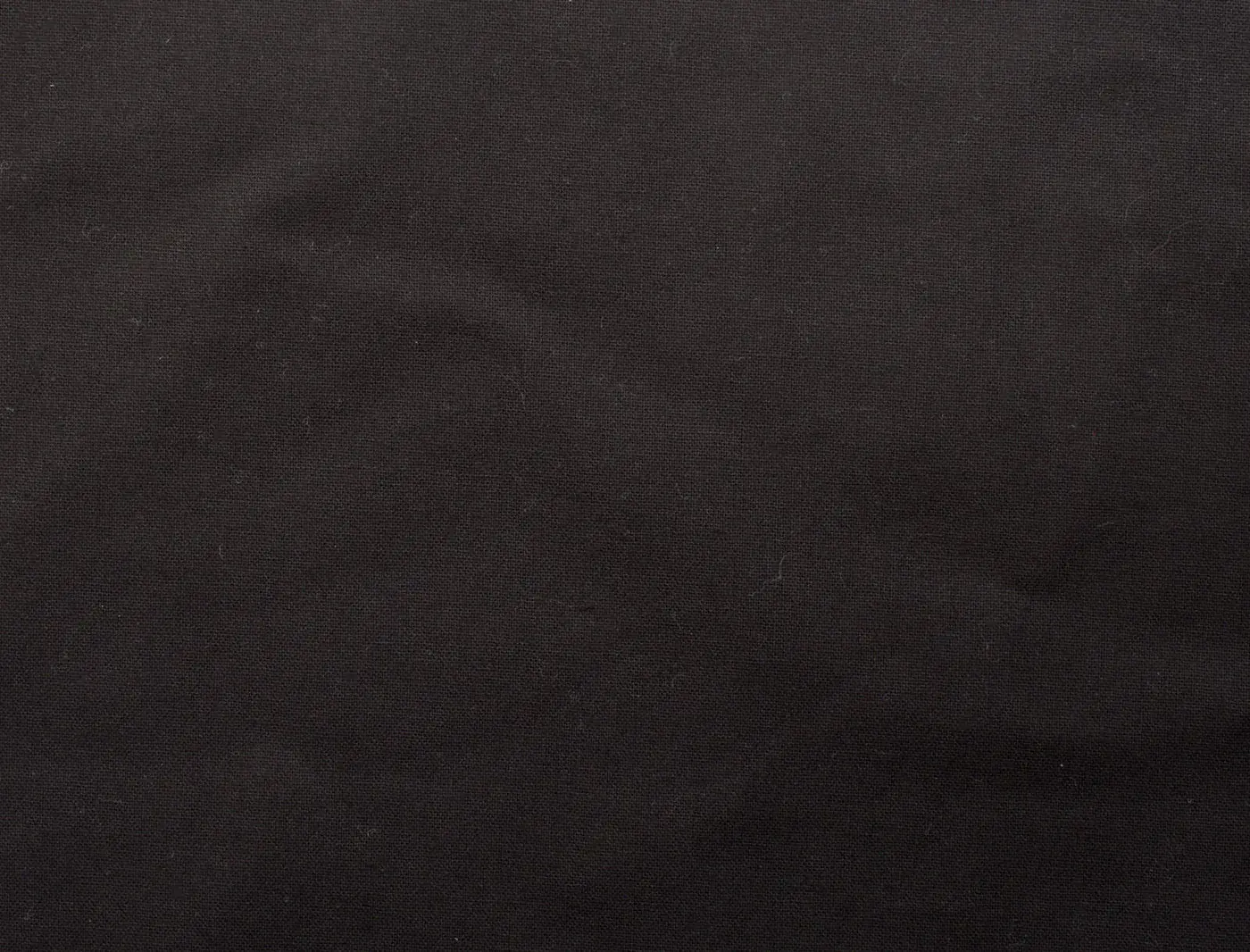 Bomullsnett, 140 g/m², nærbilde av stoffet – svart