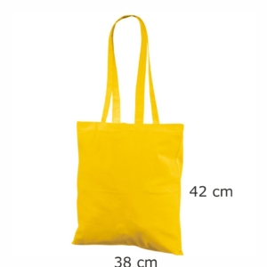 Grått handlenett av bomull Mål: 38 × 42 cm