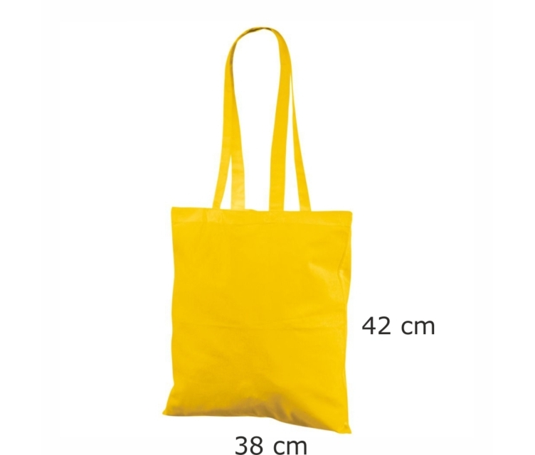 Grått handlenett av bomull Mål: 38 × 42 cm